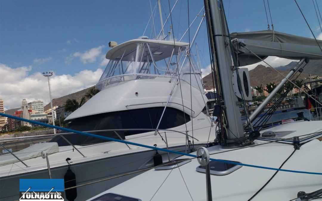 awnings company for boats in south tenerife canary islands