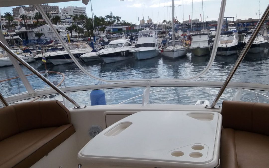upholstered for boats in south tenerife puerto colon
